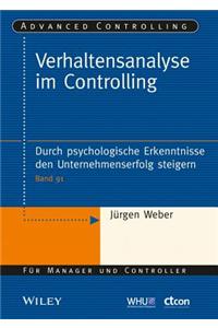 Verhaltensanalyse im Controlling