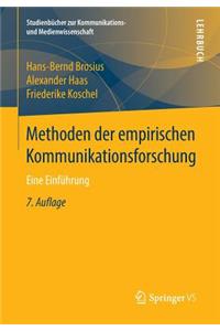 Methoden Der Empirischen Kommunikationsforschung