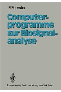 Computerprogramme zur Biosignalanalyse