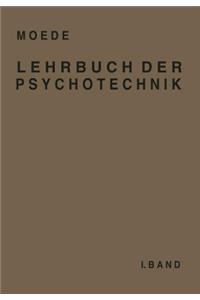 Lehrbuch Der Psychotechnik