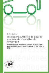 Intelligence Artificielle Pour La Commande d'Un Véhicule Électrique