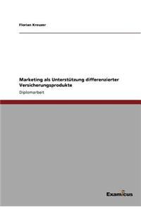 Marketing als Unterstützung differenzierter Versicherungsprodukte