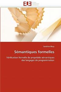 Sémantiques Formelles