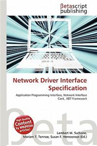 Network Driver Interface Specification