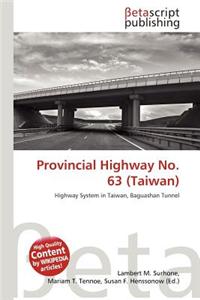 Provincial Highway No. 63 (Taiwan)