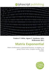 Matrix Exponential