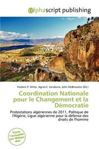 Coordination Nationale Pour Le Changement Et La D Mocratie