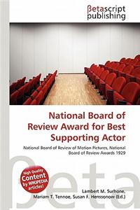 National Board of Review Award for Best Supporting Actor