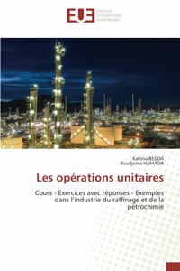 Les opérations unitaires