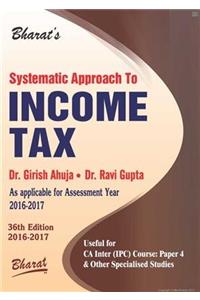 Systematic Approach to INCOME TAX (A.Y. 2016-17)