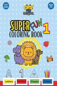 SuperFun Coloring Book 1