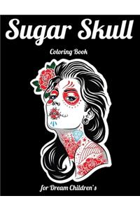 Sugar Skull Coloring Book for Dream Children's