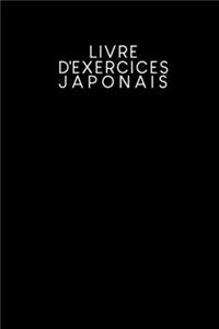 Livre d'exercices japonais
