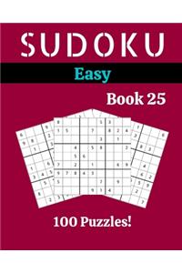 Sudoku Easy Book 25