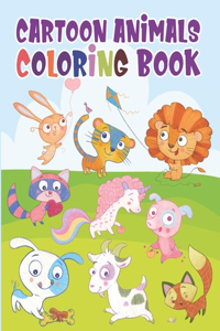 Cartoon Animals Coloring Book