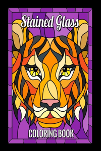 Stained Glass Coloring Book