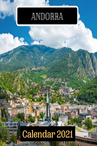 Andorra Calendar 2021