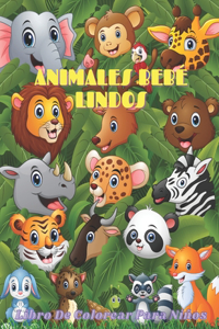 ANIMALES BEBÉ LINDOS - Libro De Colorear Para Niños
