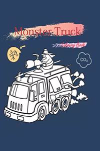 Monster Truck Coloring Book