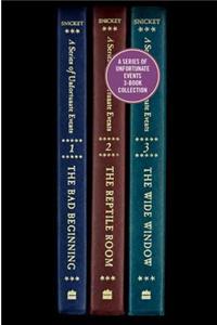 A Series of Unfortunate Events Collection: Books 1-3 with Bonus Material