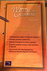 Prentice Hall Writing & Grammer 1 Edition Spanish Speakers Handbook Grade 6 2001c