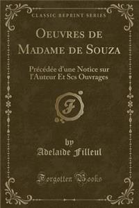Oeuvres de Madame de Souza
