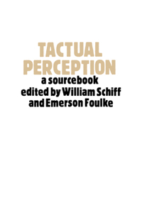 Tactual Perception