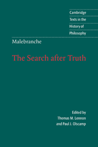 Malebranche: The Search After Truth