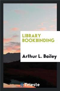 Library Bookbinding