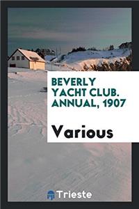 Beverly Yacht Club. Annual, 1907