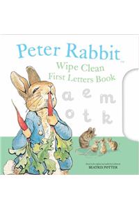 Peter Rabbit Wipe Clean First Letters Book