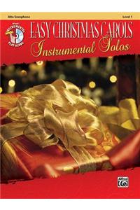 Easy Christmas Carols Instrumental Solos: Alto Saxophone, Level 1