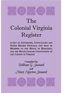 Colonial Virginia Register