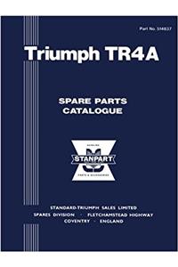 Triumph Tr4A Spare Parts Catalogue