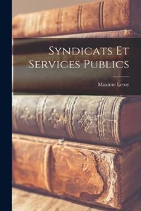 Syndicats Et Services Publics