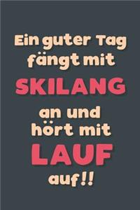 Ein guter Tag fängt mit Skilanglauf an