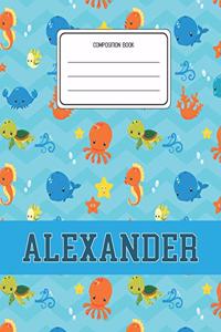 Composition Book Alexander