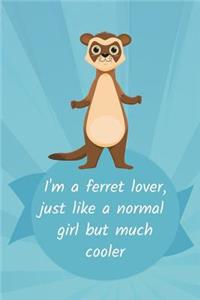 Thick Journal - Back To School Stationery Supplies - Ferret toys and accessories, ferret gifts