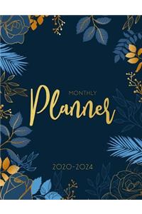 2020-2024 Monthly Planner