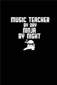 Music teacher by day. Ninja by night