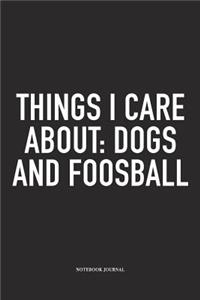 Things I Care About
