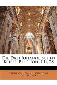 Die Drei Johanneischen Briefe. Erster Band