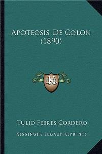 Apoteosis De Colon (1890)