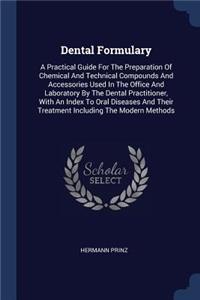 Dental Formulary