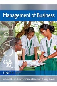 Management of Business CAPE Unit 1 CXC Study Guide