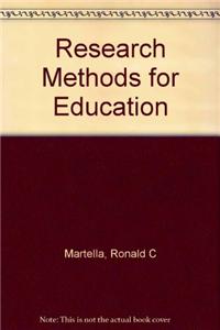 Research Methods for Education