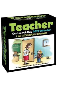 Teacher Cartoon-A-Day 2019 Calendar