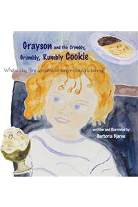 Grayson and the Crumbly, Grumbly, Rumbly Cookie: What Is a Big, Filling, Special Cookie Doing in Grayson's Tummy?