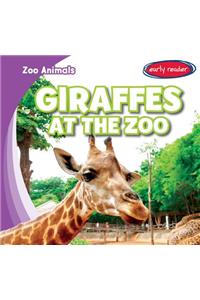 Giraffes at the Zoo