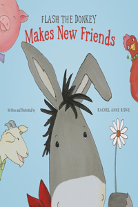 Flash The Donkey Makes New Friends